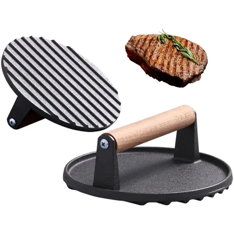 Cast Iron Steak Press