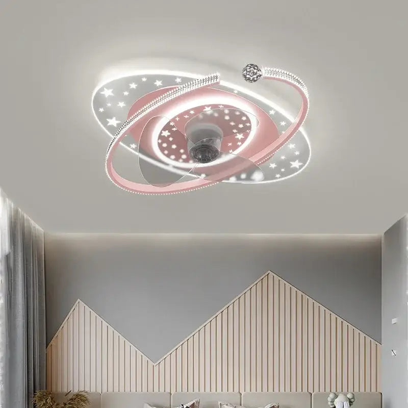 Starlight Crystal Ceiling Fan