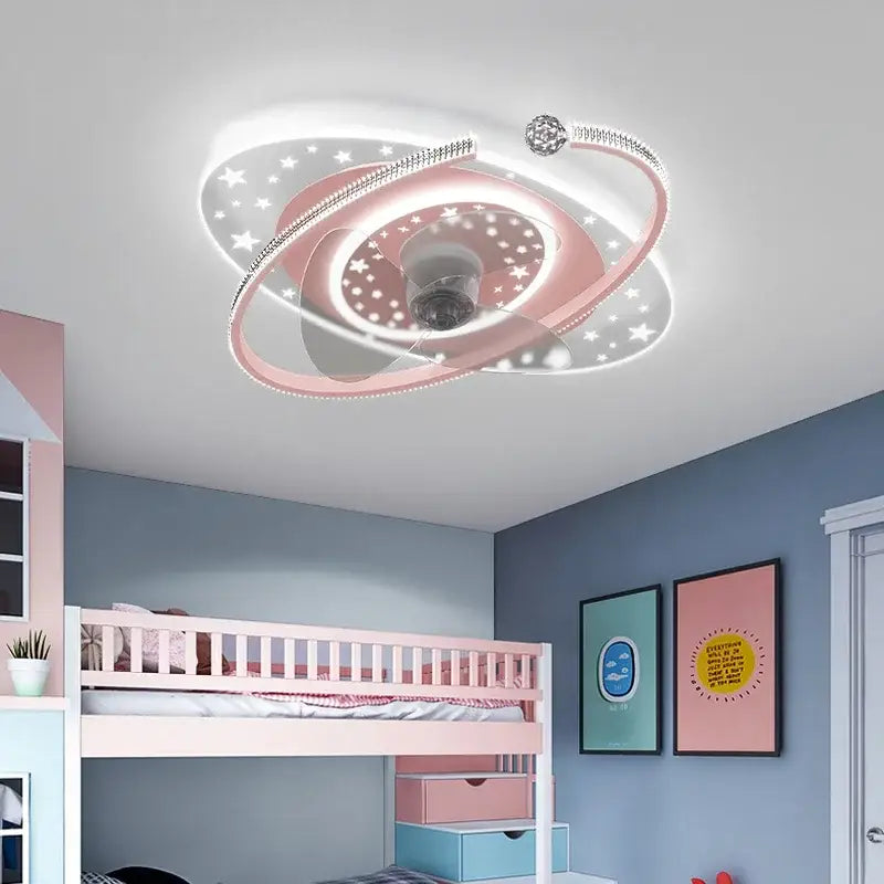 Starlight Crystal Ceiling Fan