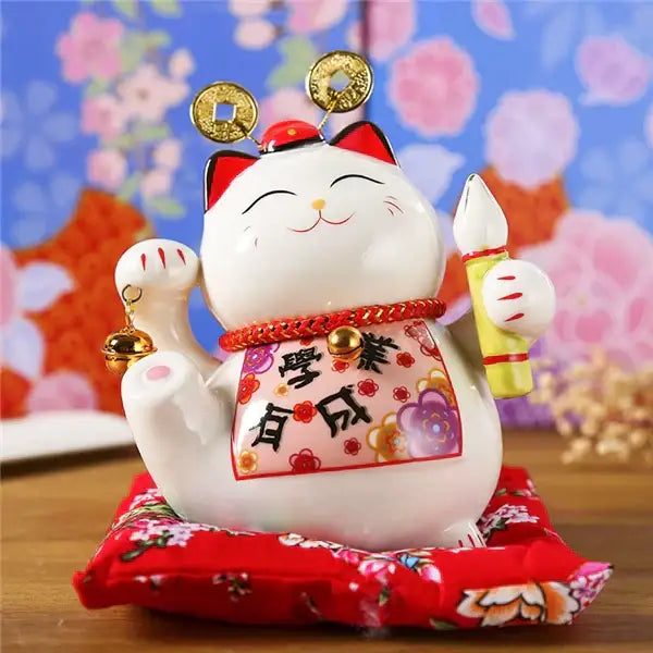 Floral Ceramic Piggy Bank