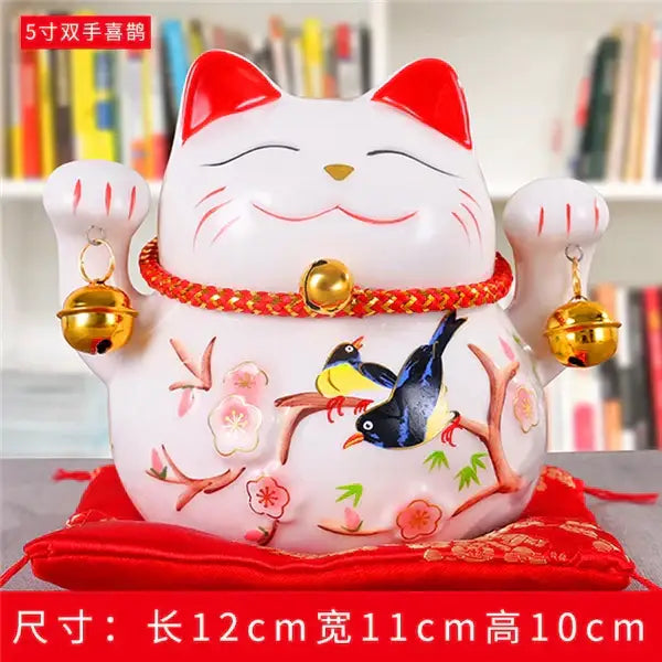 Floral Ceramic Piggy Bank