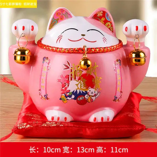 Floral Ceramic Piggy Bank
