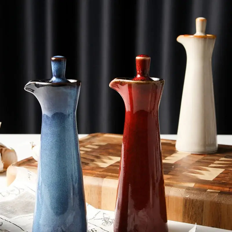 Glazed Ceramic Pot Set