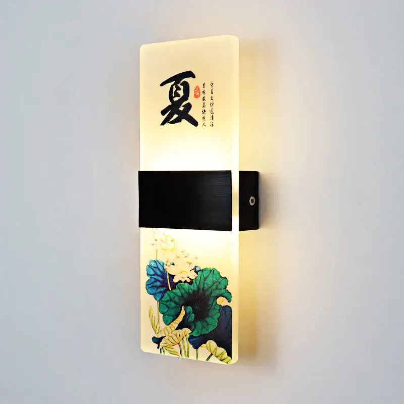 Acrylic Ink Wall Lamp