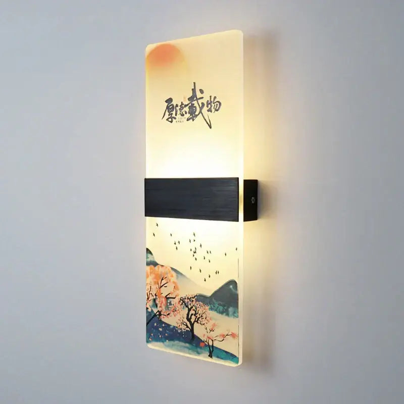 Acrylic Ink Wall Lamp