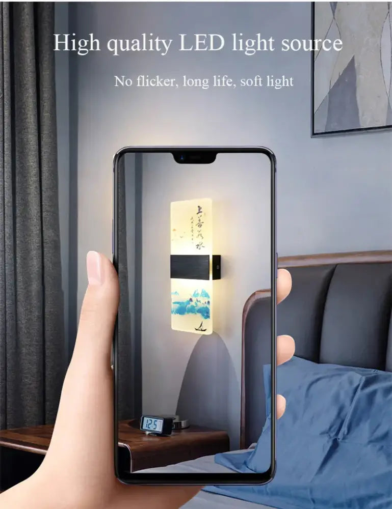 Acrylic Ink Wall Lamp