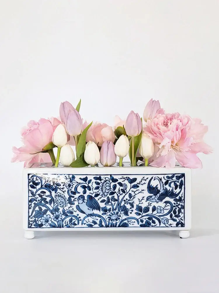 Retro Porcelain Flowerpot Vase
