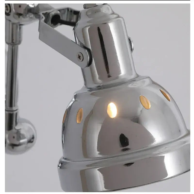 Amber Industrial Wall Light