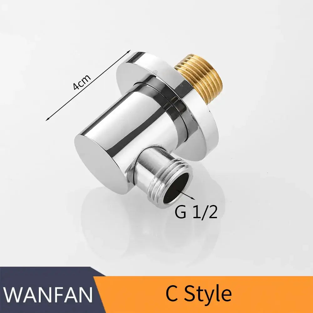 Chrome Brass Shower Diverter