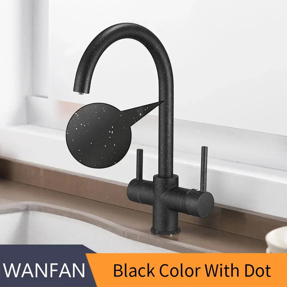 Chrome Dual Handle High Arc Faucet