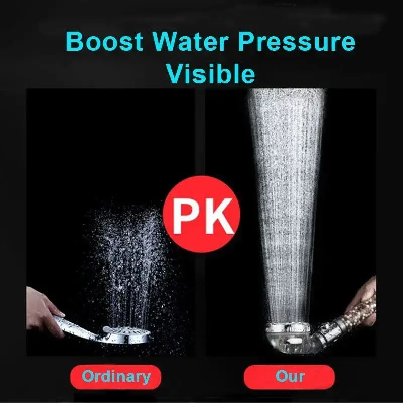 Chrome Water-Saving Shower Head