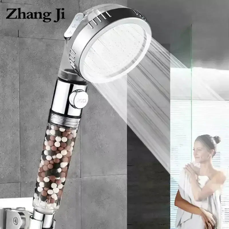 Chrome Water-Saving Shower Head