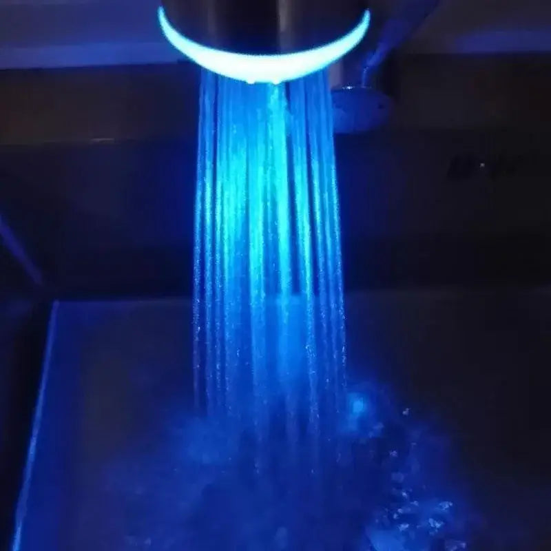 Chrome LED Faucet Aerator with Temperature Display