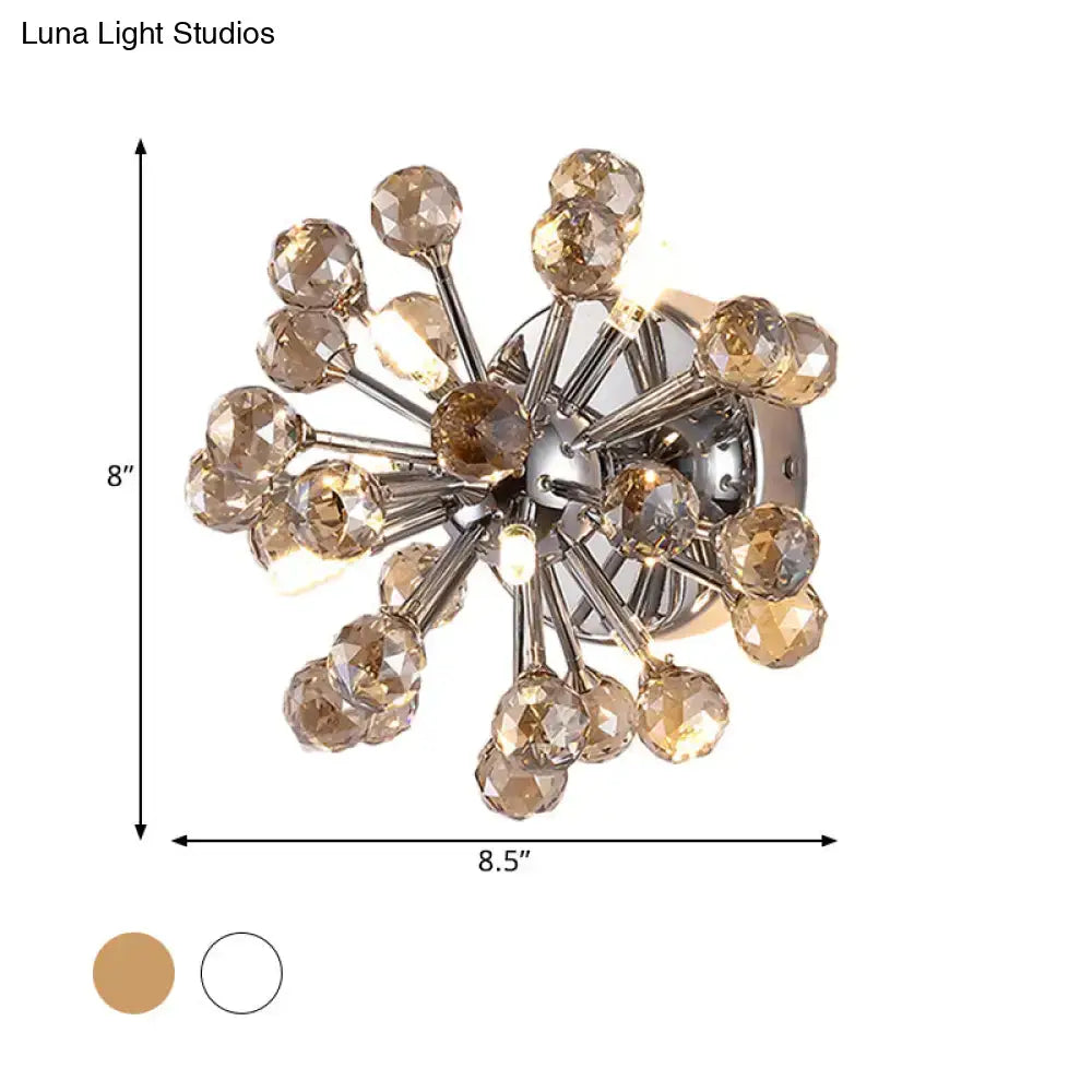 Chrome Sputnik Flushmount
