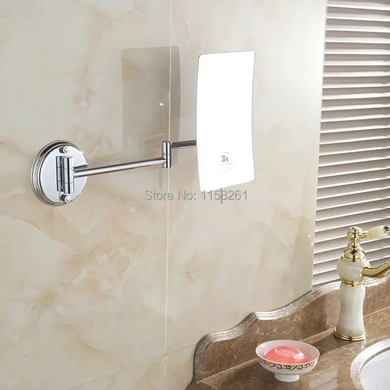 Chrome Magnifying Makeup Mirror