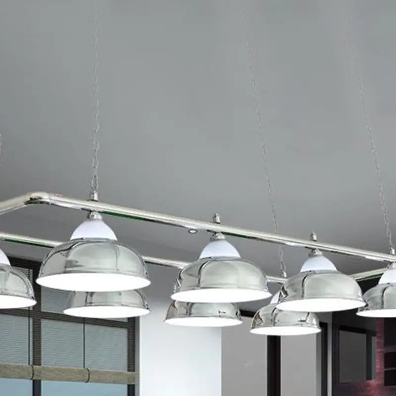 Silver Linear Ceiling Light