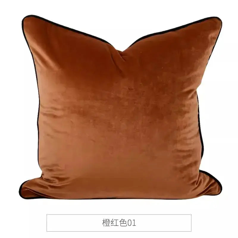 Blue Velvet Horse Cushion