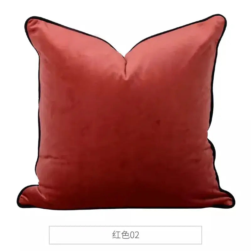 Blue Velvet Horse Cushion