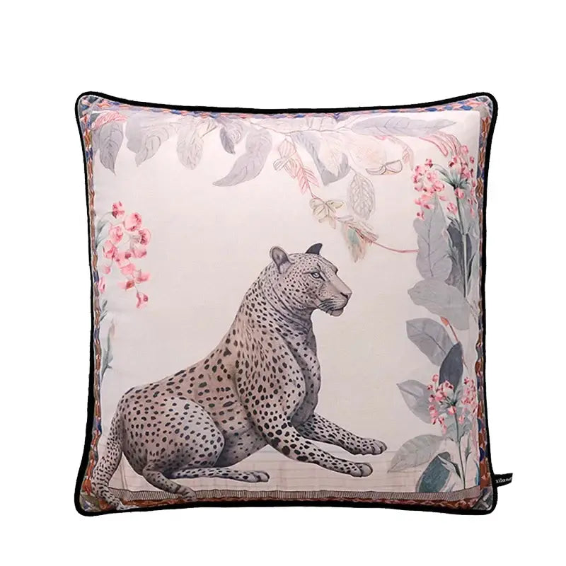 Blue Velvet Horse Cushion