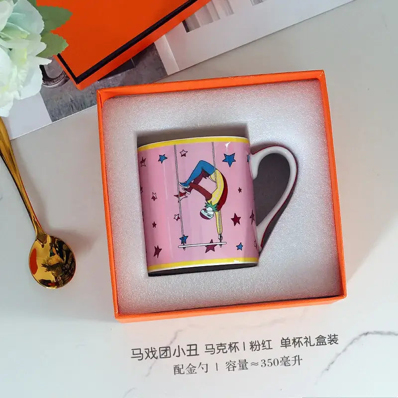 Pink White Kids Tableware