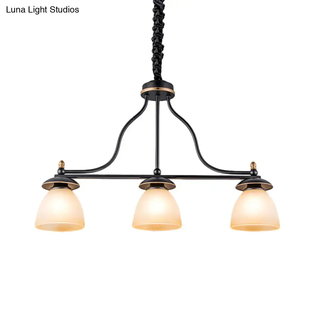 Black Barrel Pendant Light