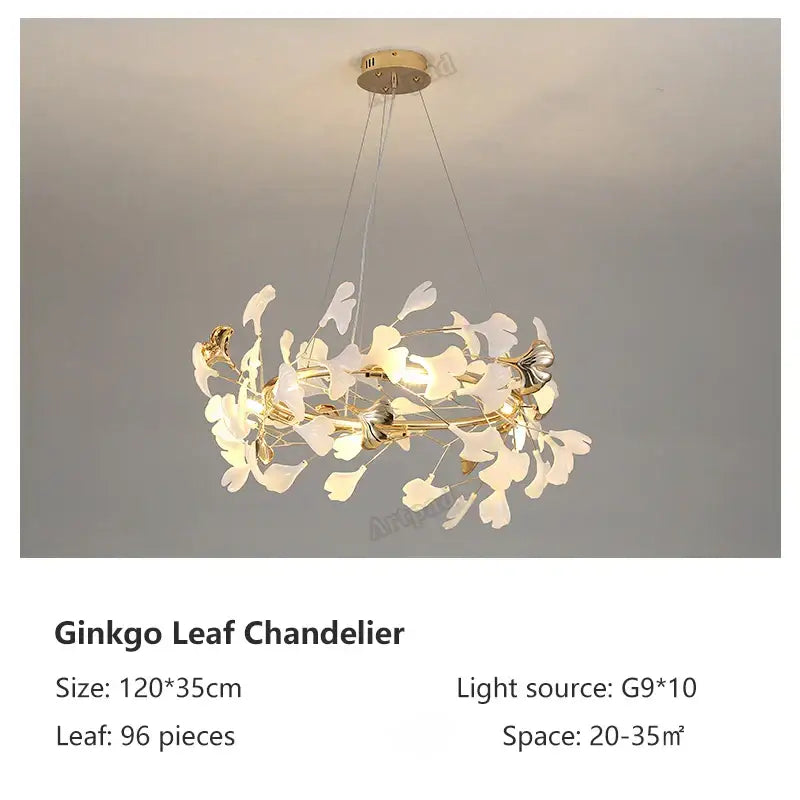 Gold Ceramic Pendant Lamp