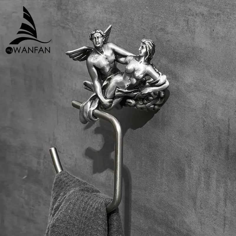 Bronze Winged Towel Rack