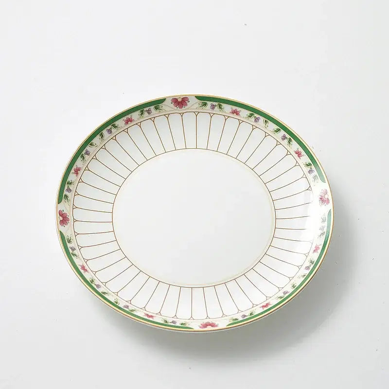 Gold Striped Ceramic Set