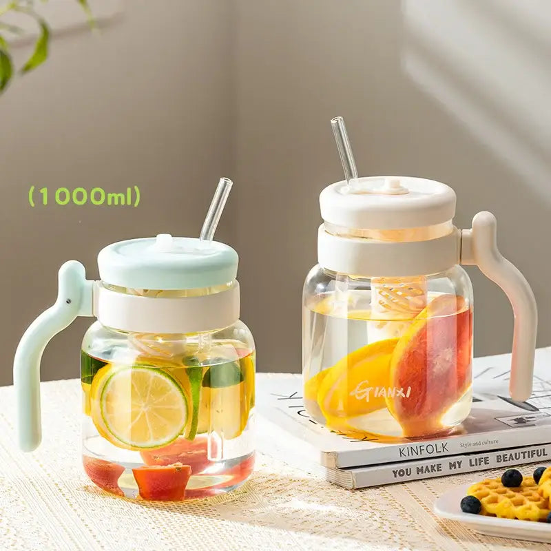Glass Handle Tumbler
