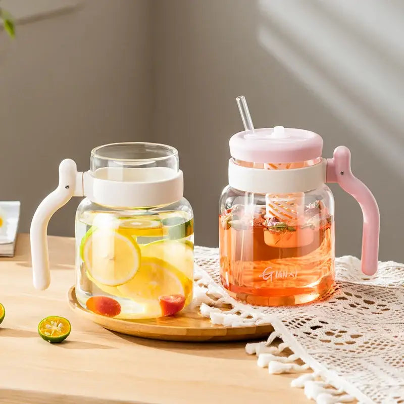 Glass Handle Tumbler