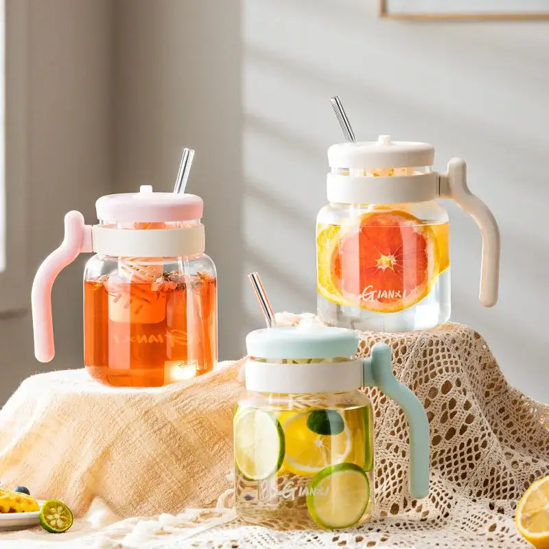 Glass Handle Tumbler