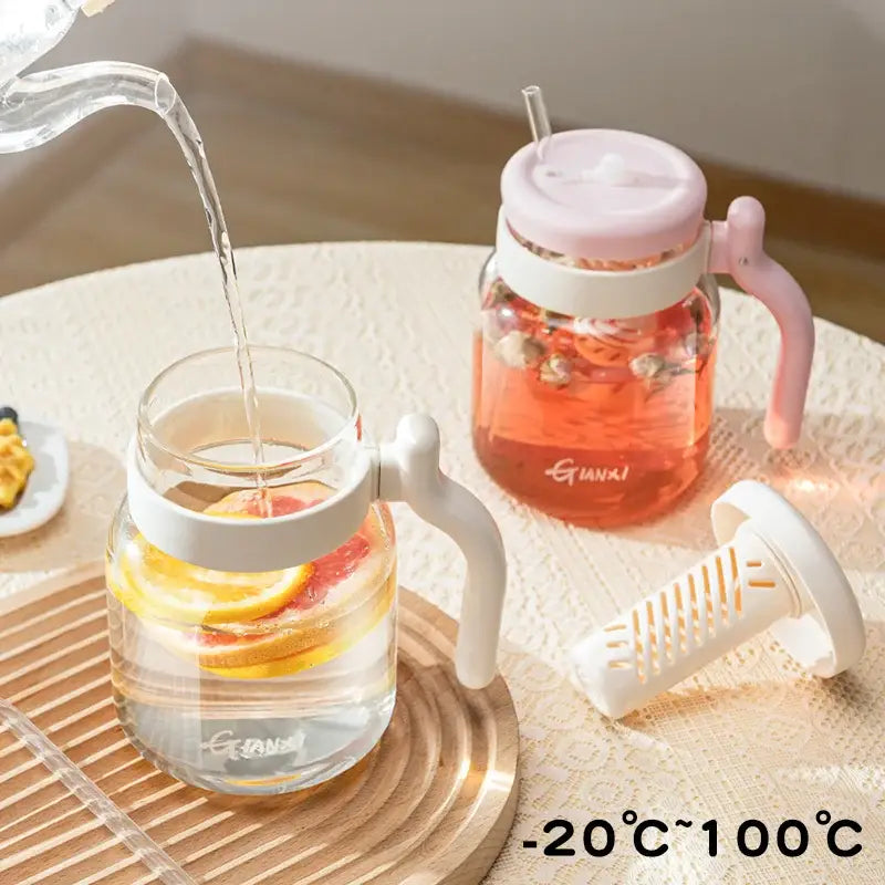 Glass Handle Tumbler