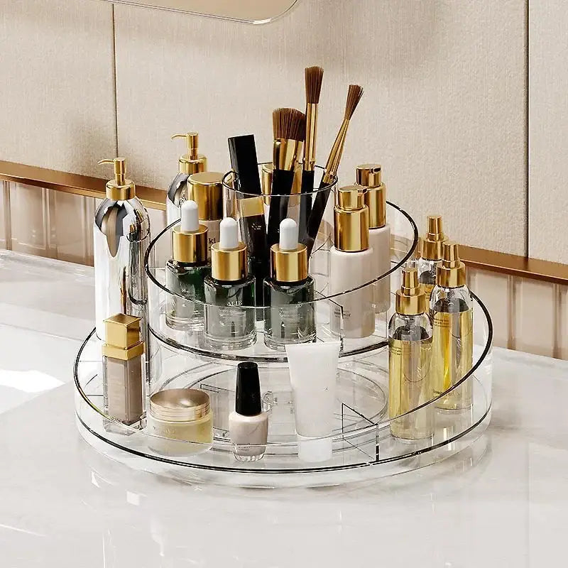 Acrylic Rotating Makeup Organizer