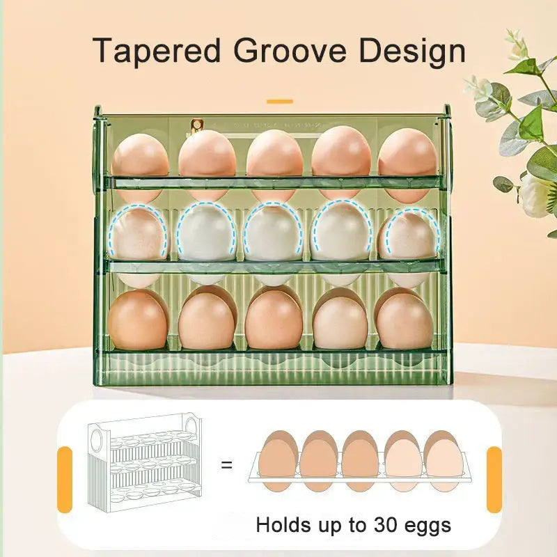 Transparent Tier Egg Holder