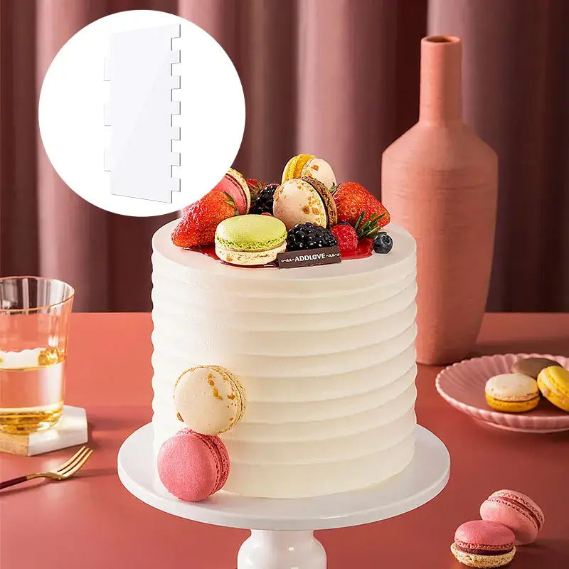 Acrylic Baking Scrapers Set