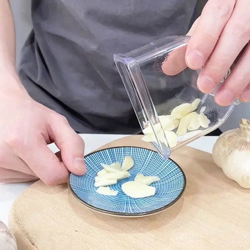 Gray Garlic Grater Cutter