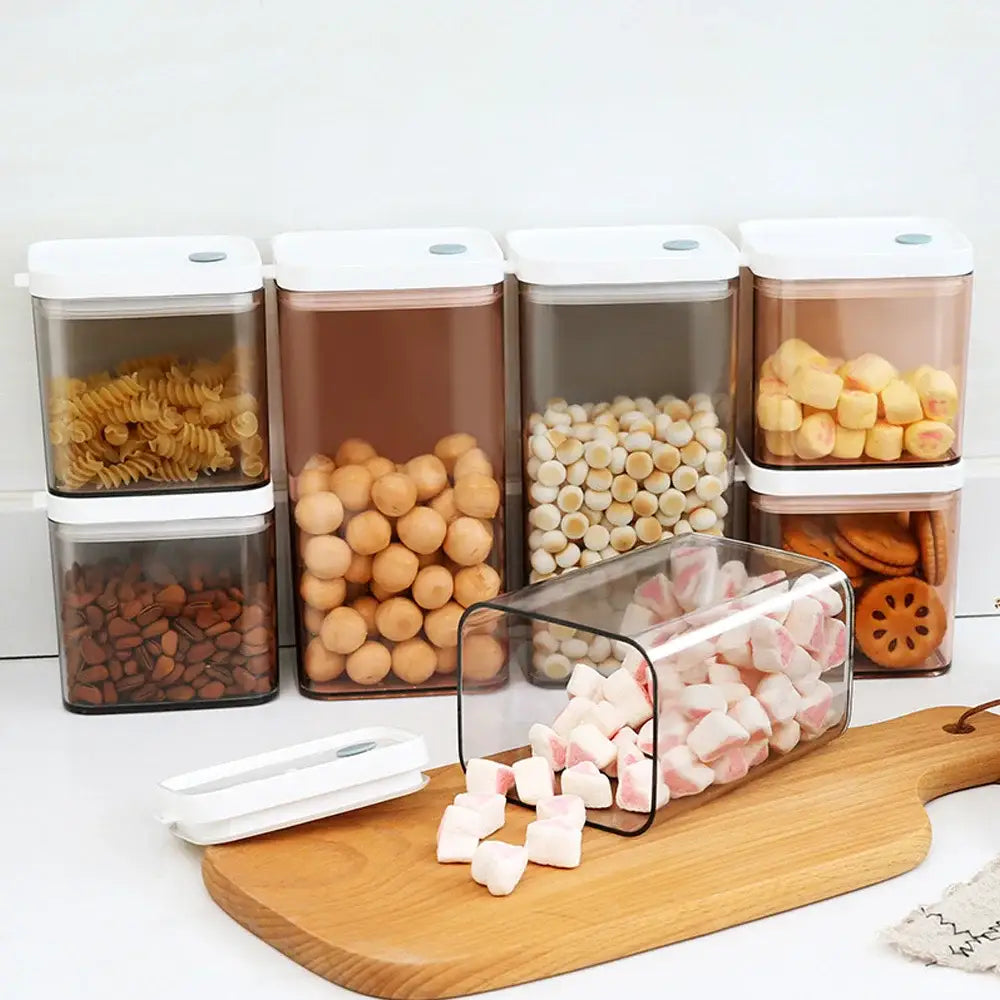 Clear Hermetic Storage Containers