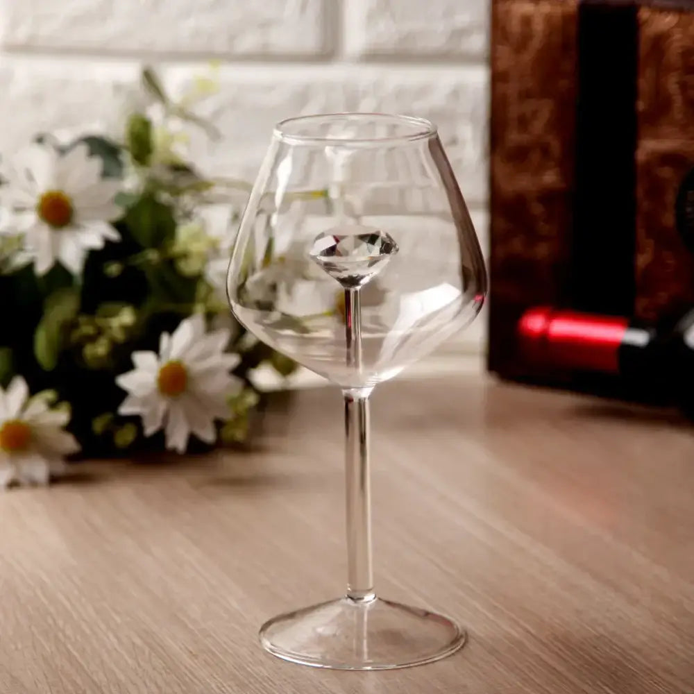 Clear Diamond Champagne Flute