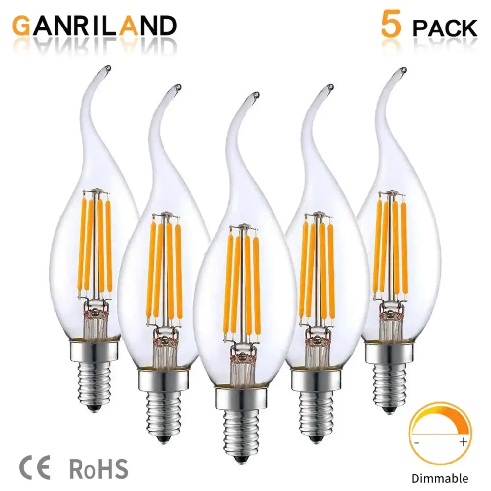 Clear Filament Candle Bulb