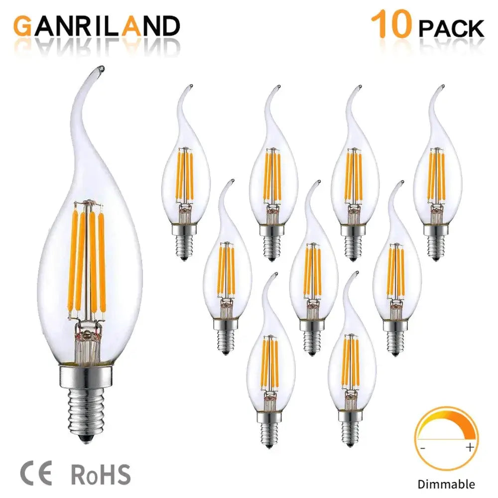 Clear Filament Candle Bulb