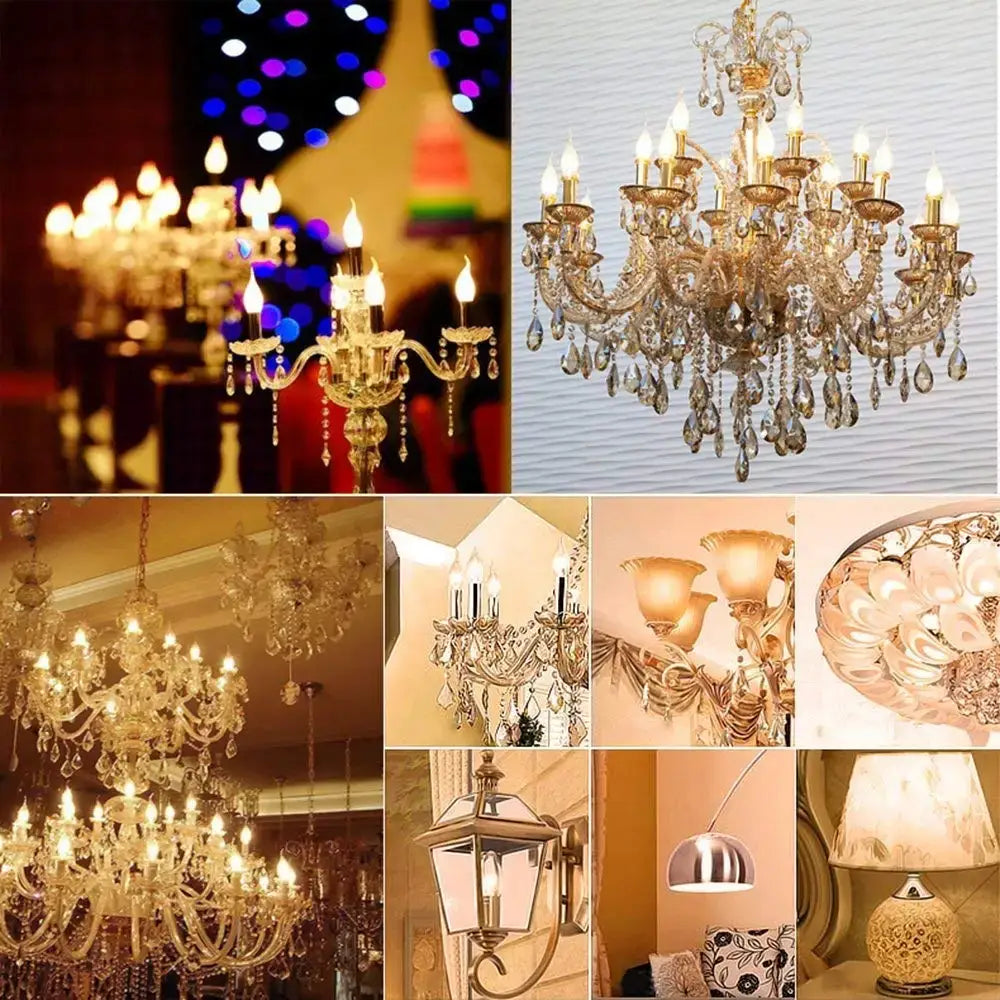 Clear Filament Candle Bulb