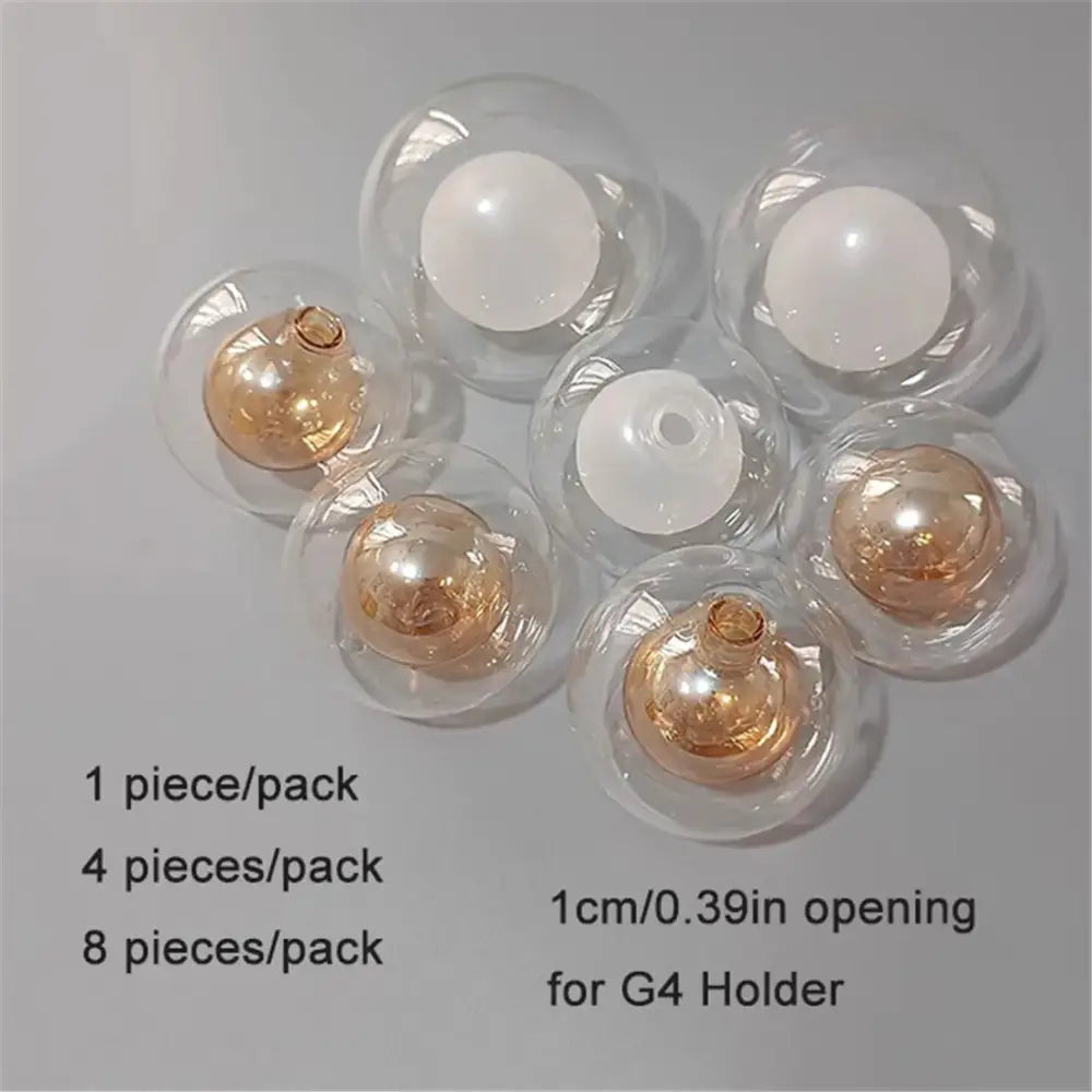 Clear Glass Replacement Globes