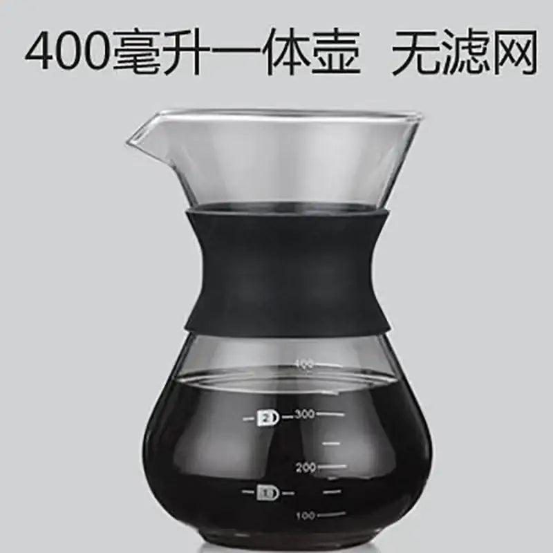 Glass Stainless Pour Over