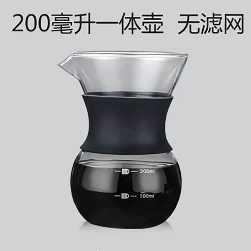 Glass Stainless Pour Over