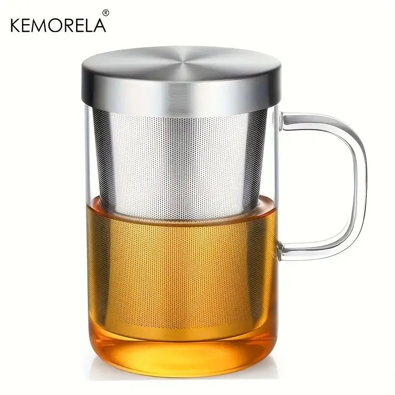 Borosilicate Glass Infuser Mug
