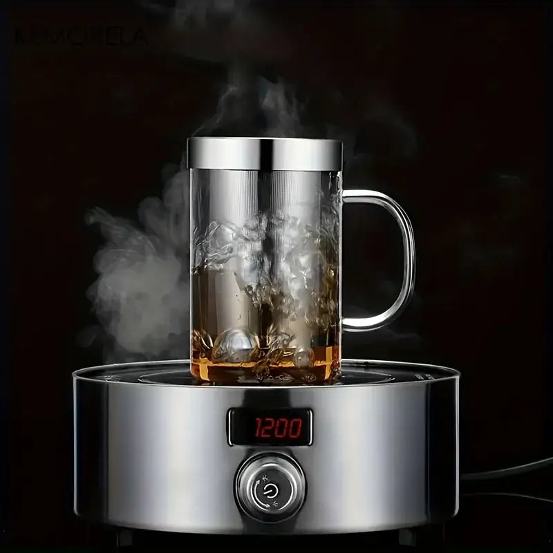 Borosilicate Glass Infuser Mug