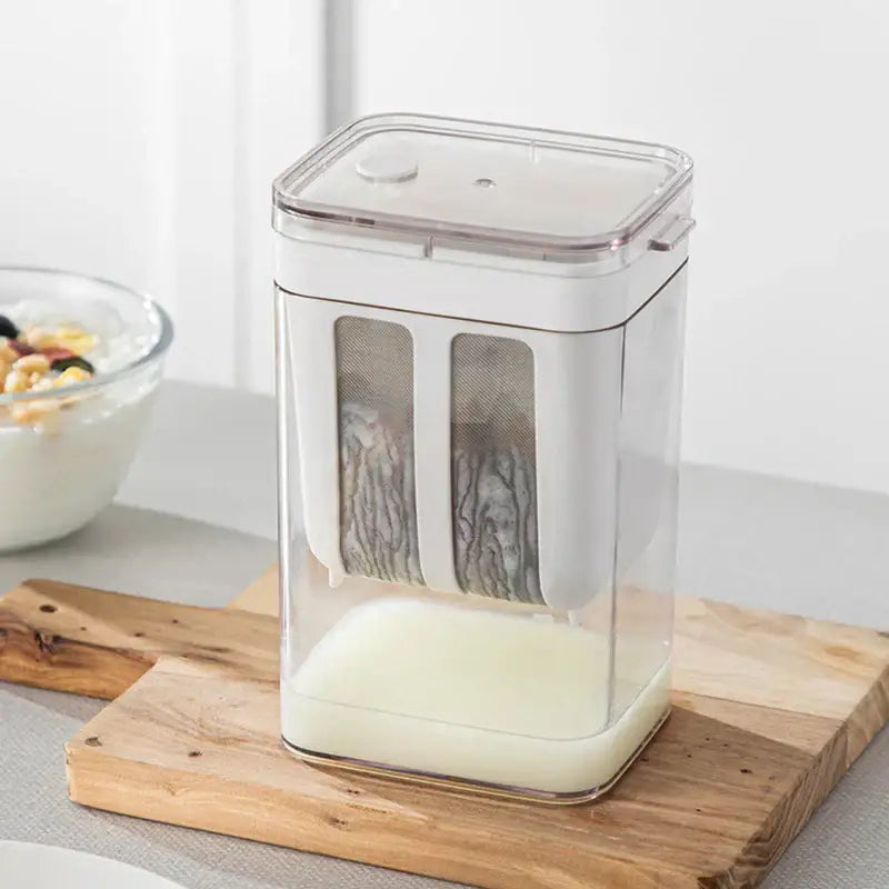 Clear Greek Yogurt Maker