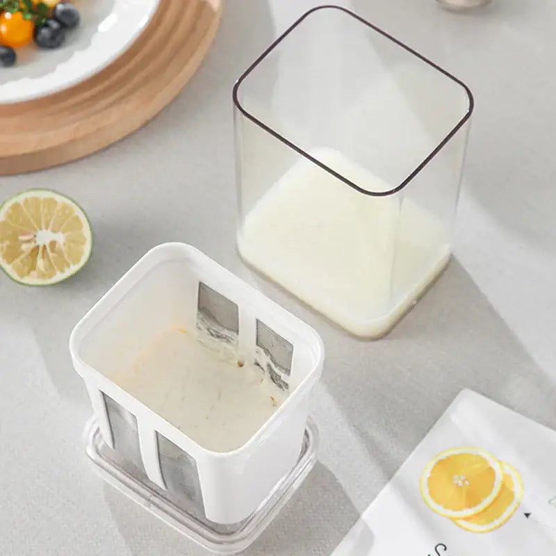 Clear Greek Yogurt Maker