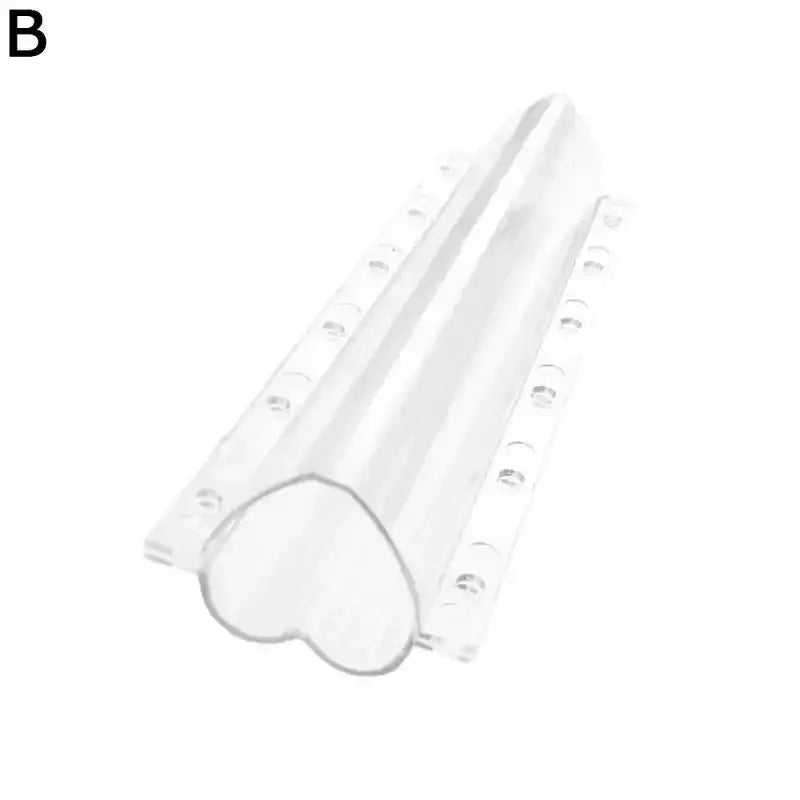 Clear Heart Cucumber Mold