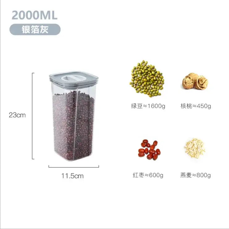 Clear Airtight Food Containers